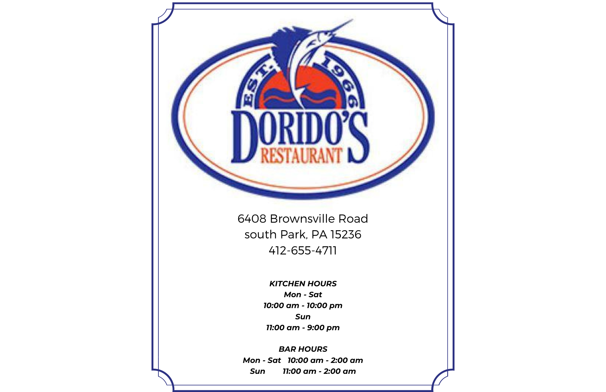 Dorido's 2